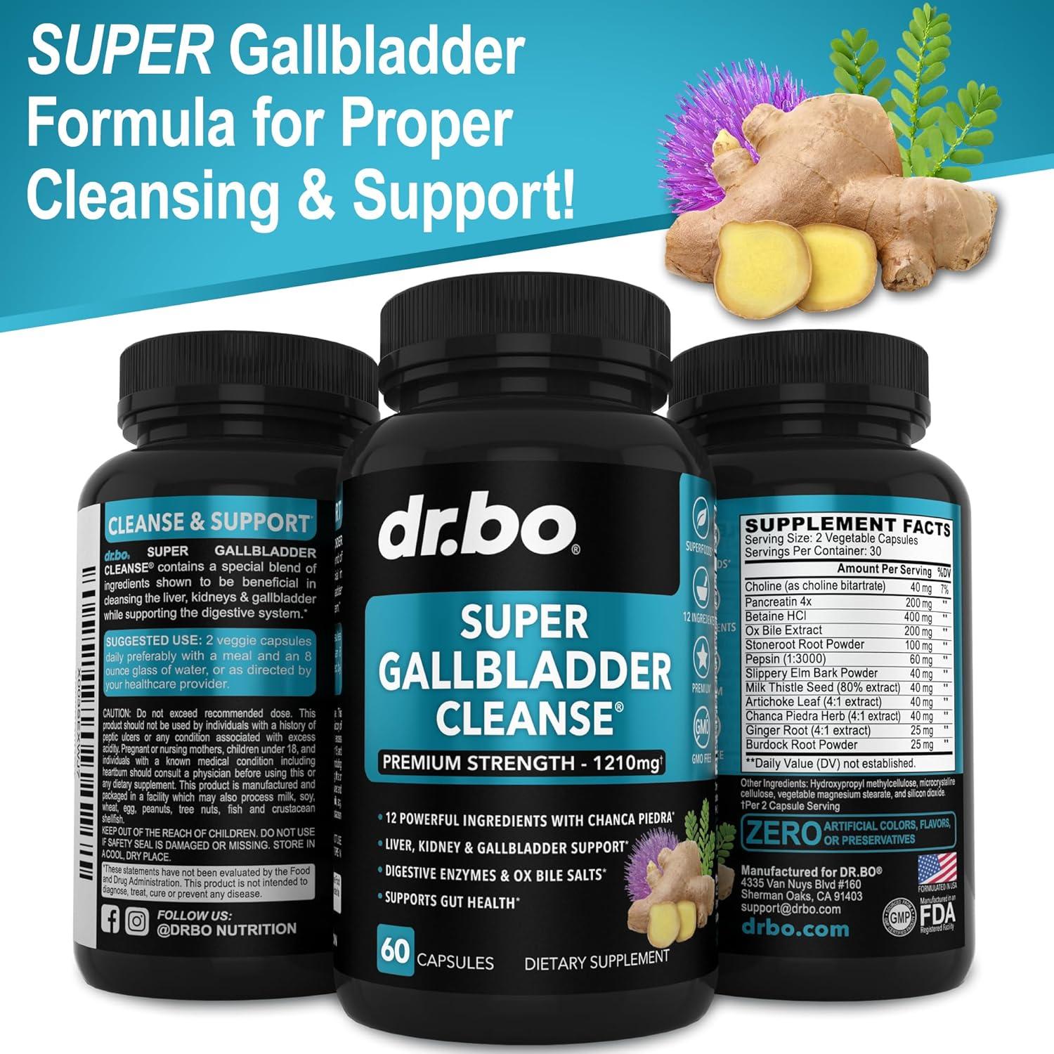 Gallbladder Supplements Cleanse Formula | Keto Digestive Enzymes & Ox ...