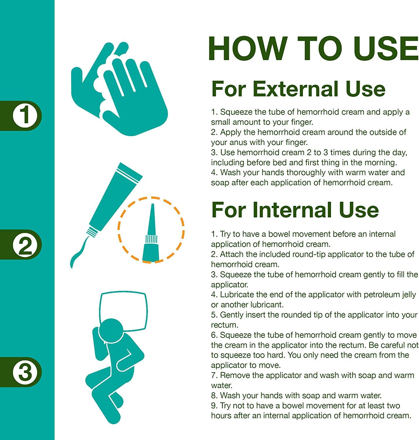 Hemorrhoid Cream, Hemorrhoid Treatment, Hemorrhoid & Fissure Ointment
