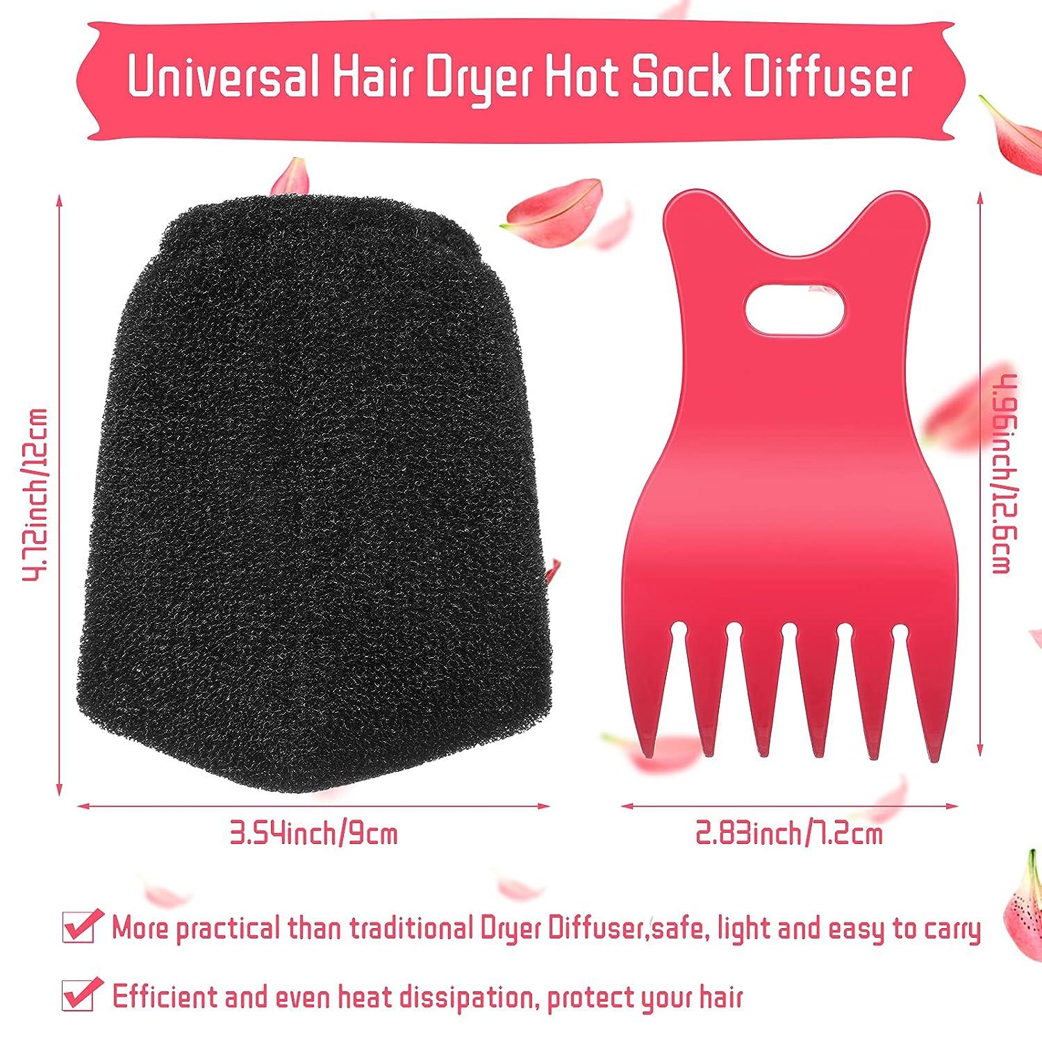 Hair Blow Dryer Sock Sponge Diffuser Sock for Hair Dryer Hot Sock
