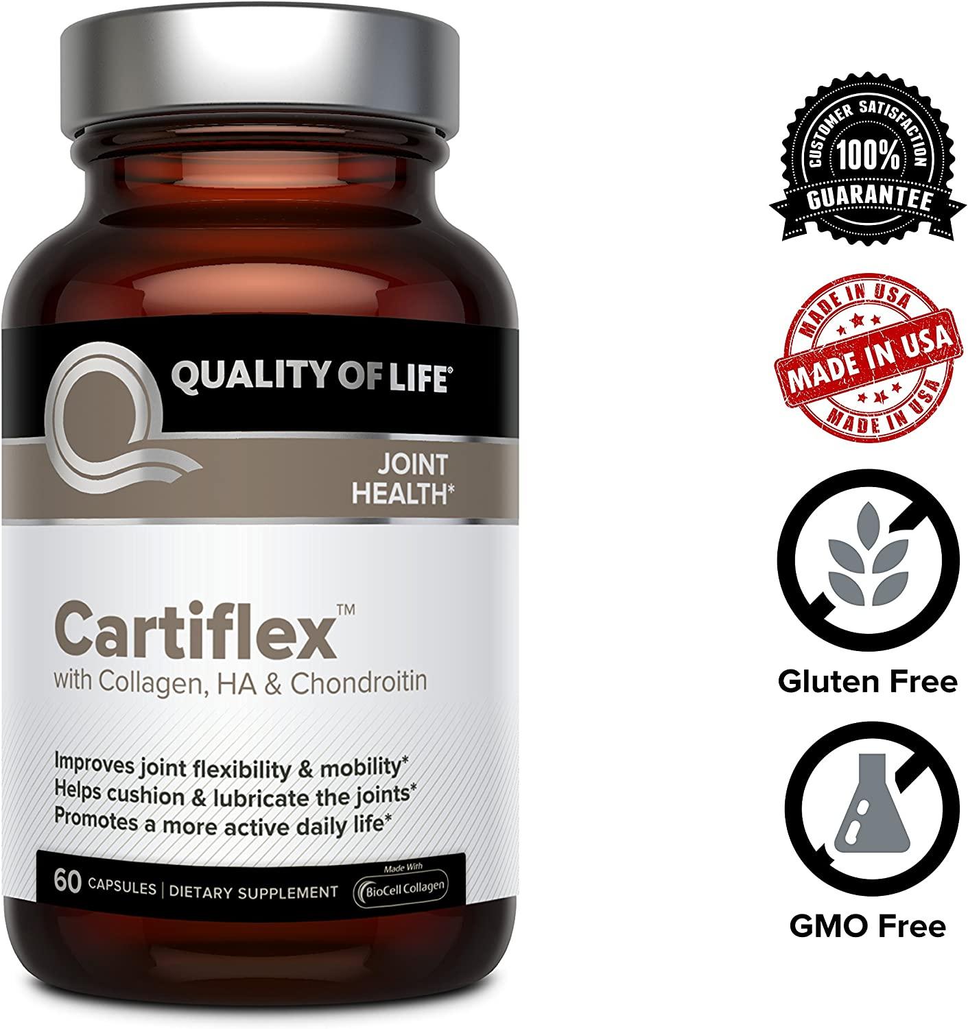 Cartiflex 60 Capsules Quality of Life Labs for Joint Support & Mobility