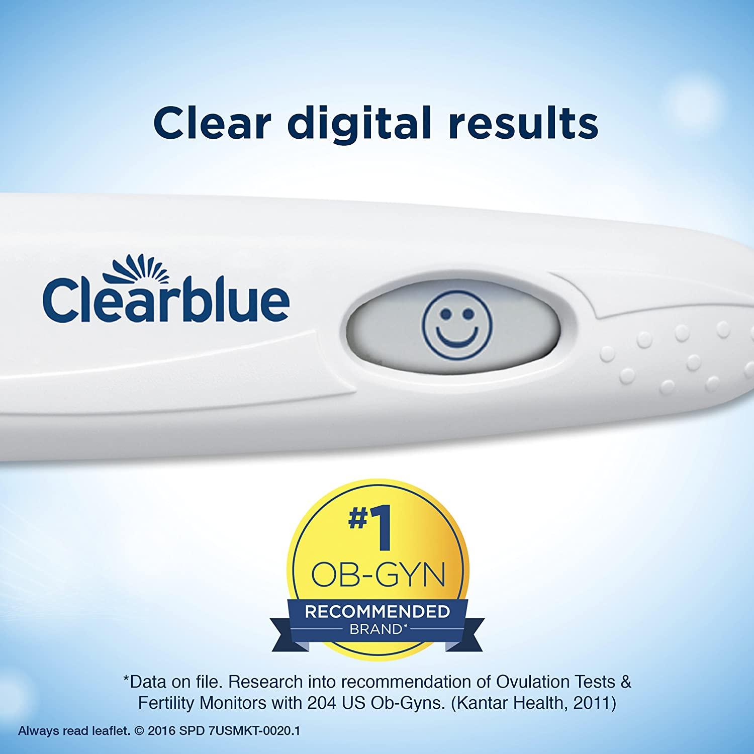 Clearblue Digital Ovulation Predictor Kit, Featuring Ovulation Test