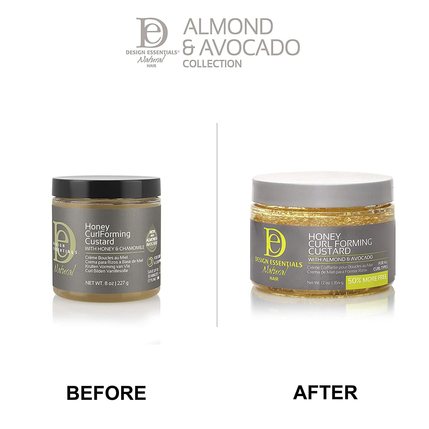 Design Essentials Natural Almond & Avocado Wash Day Deep Moisture Masque,  12 Ounce