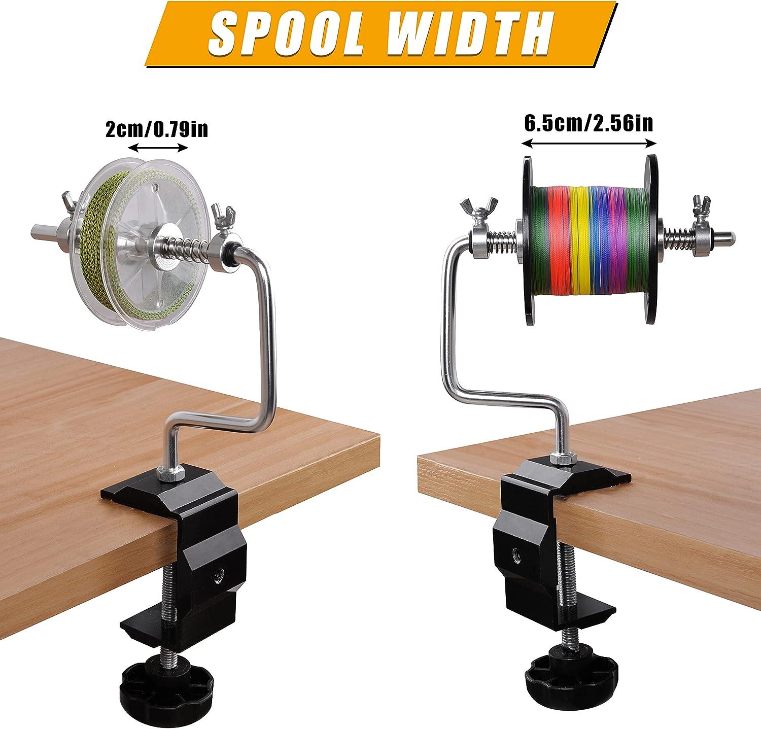 AGOOL Portable Fishing Line Winder Spooler - Adjustable Spinning Reel Spooling Station for Home, Boats - Multifunctional Stable Spooler Machine AGOOL Portable Fishing Line Winder Spooler - Adjustable Spinning Reel Spooling Station for Home, Boats - Multifunctional Stable Spooler Machine