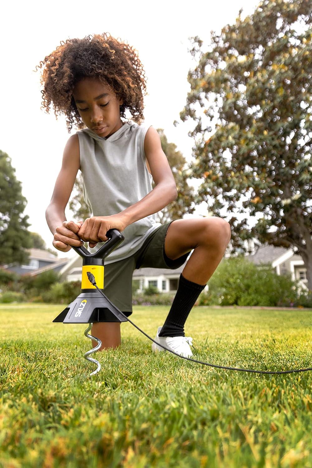 StarKick HandFree Solo Soccer Trainer Ball Size 5 Black Improve