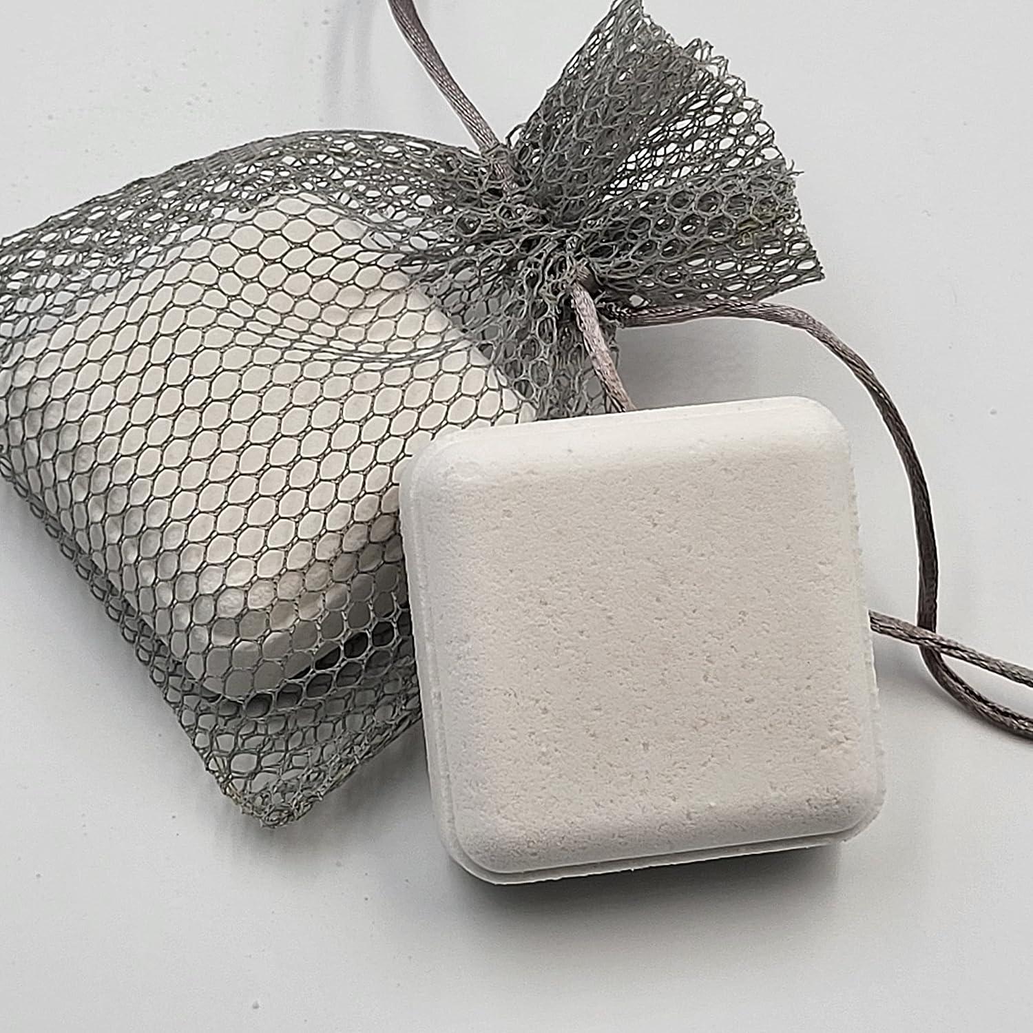 Essential Oil Shower Steamers XL with mesh Shower Steamer Bag and