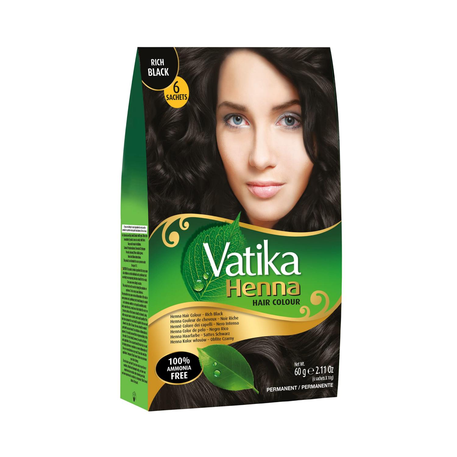 Dabur Vatika Henna Hair Color Henna Hair Dye, Henna Hair Color and