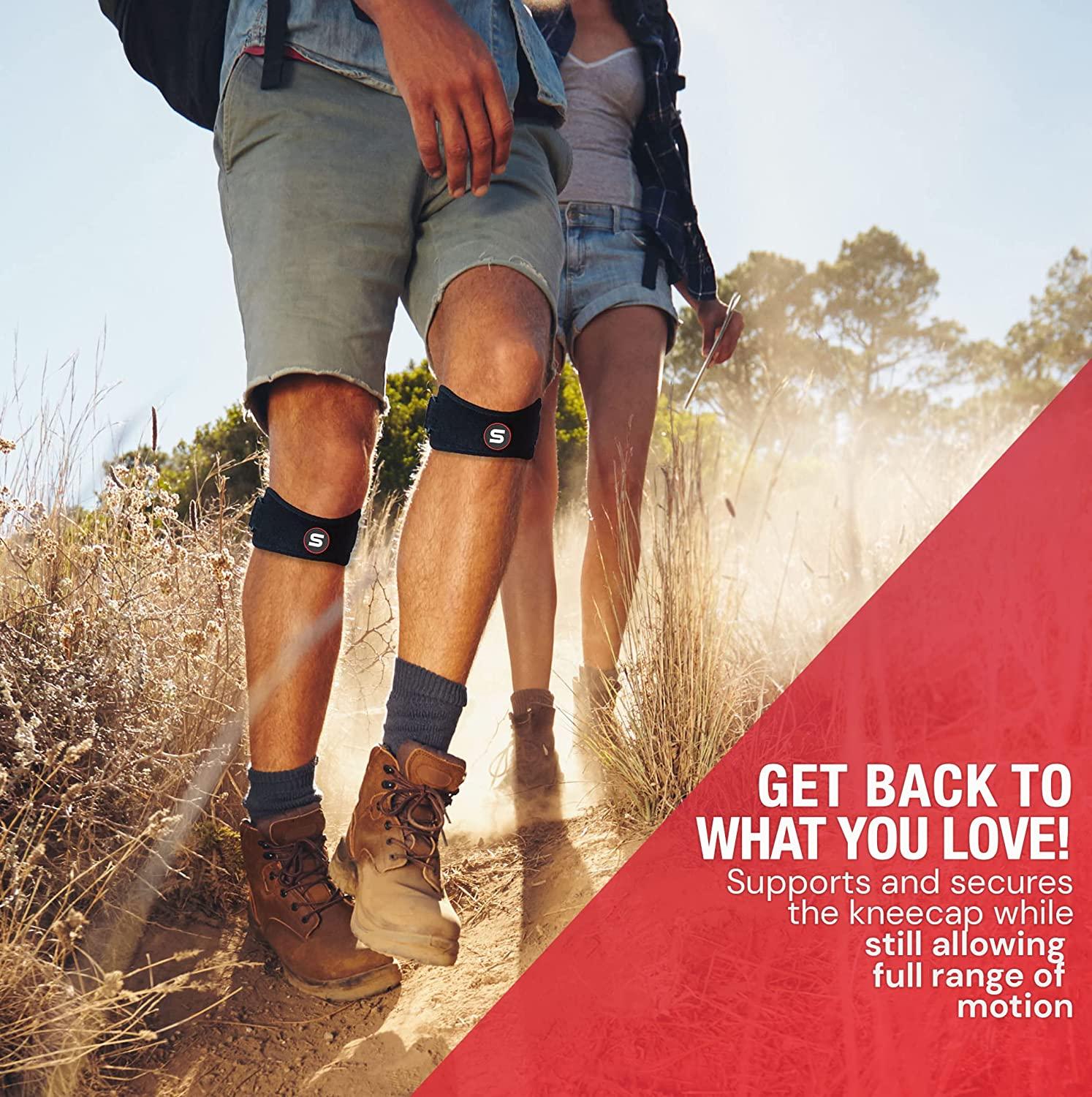 Sleeve Stars Patella Strap Knee Brace for Kids, Youth, Women & Men