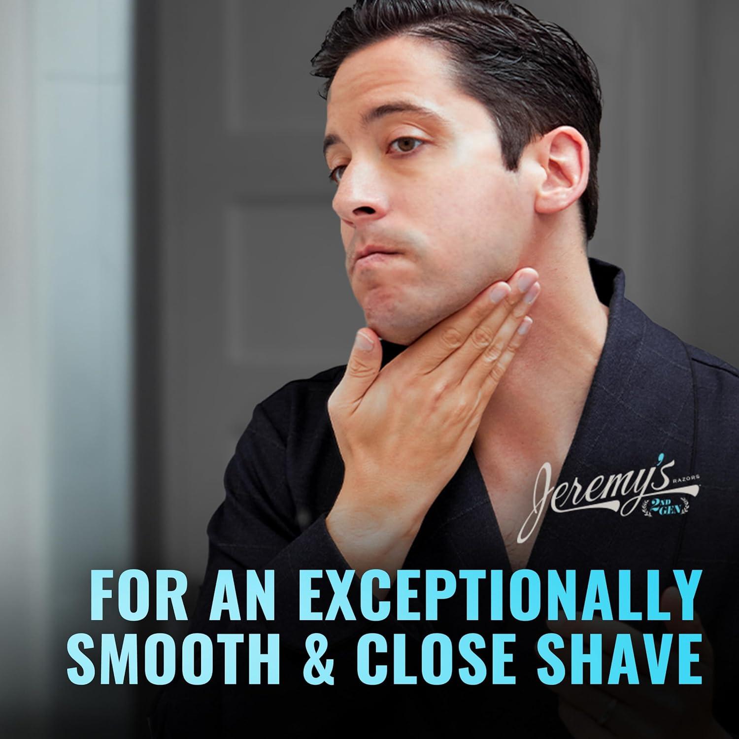 Jeremy's Razors for Men - Precision 5 Razor Blade Refills | 8