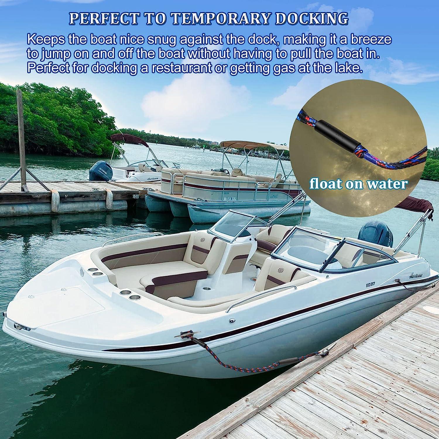 Botepon Boat Bungee Dock Lines, Boating Gifts for Men, Boat Accessories