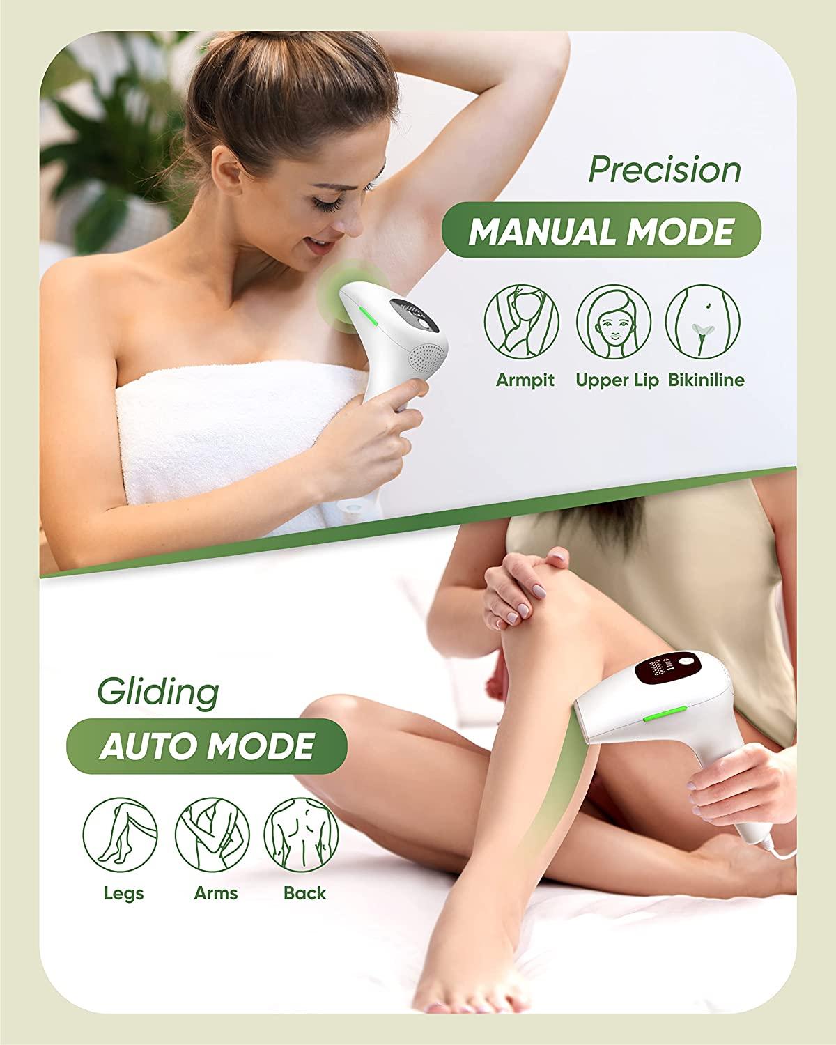 IPL Hair Removal with Ice Cooling for Women and Men