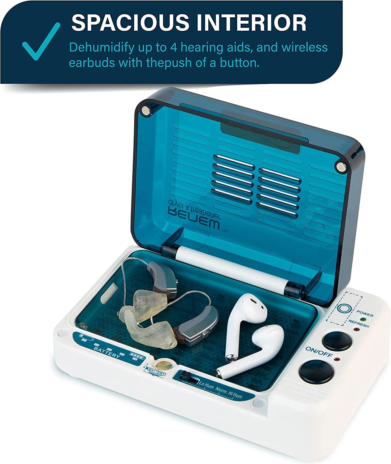 Hearing Aid Dryer Dehumidifier Cochlear Implant & Hearing Aid Cleaner