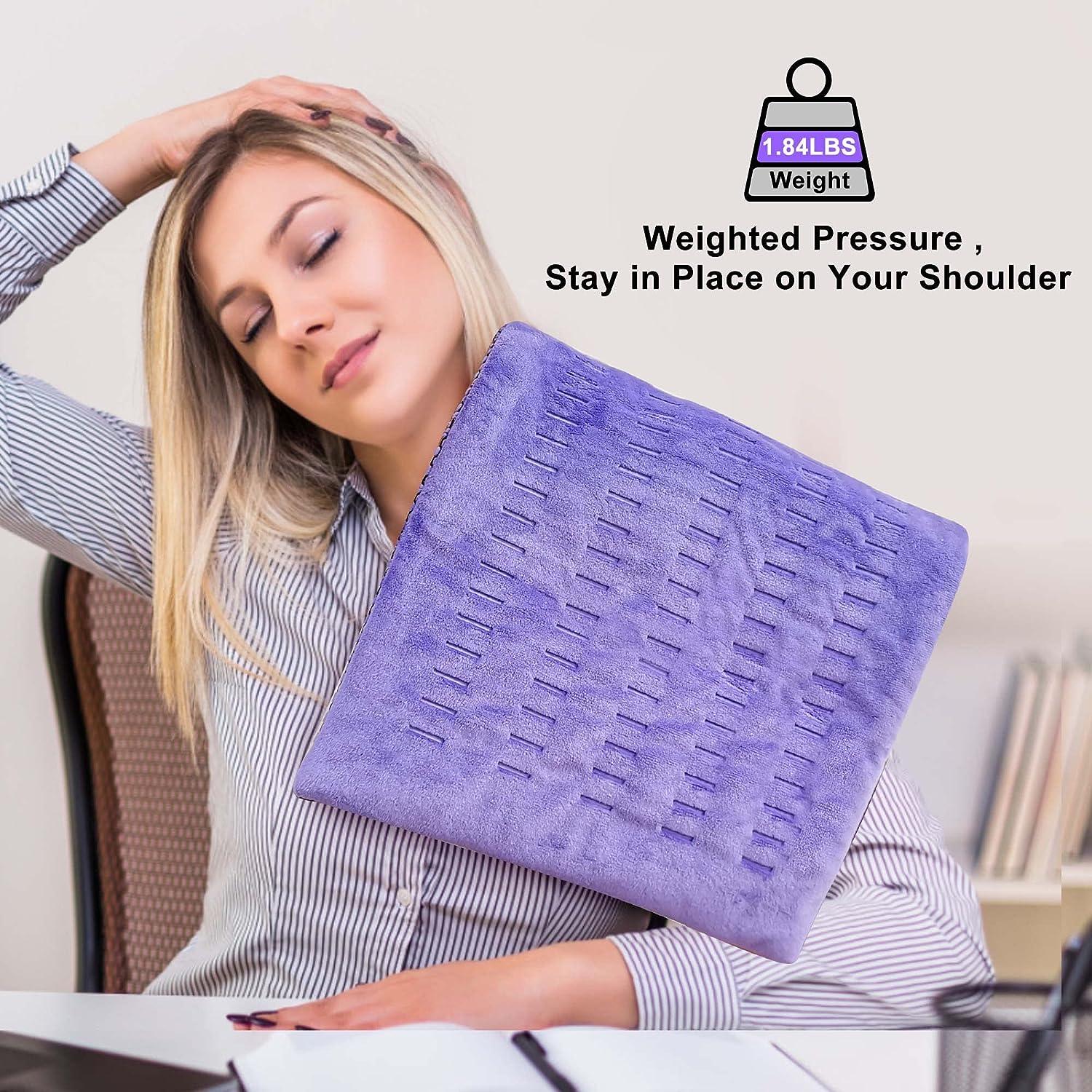 Jade Stone Heating pad Weighted Heating Pad for Back Pain Cramps