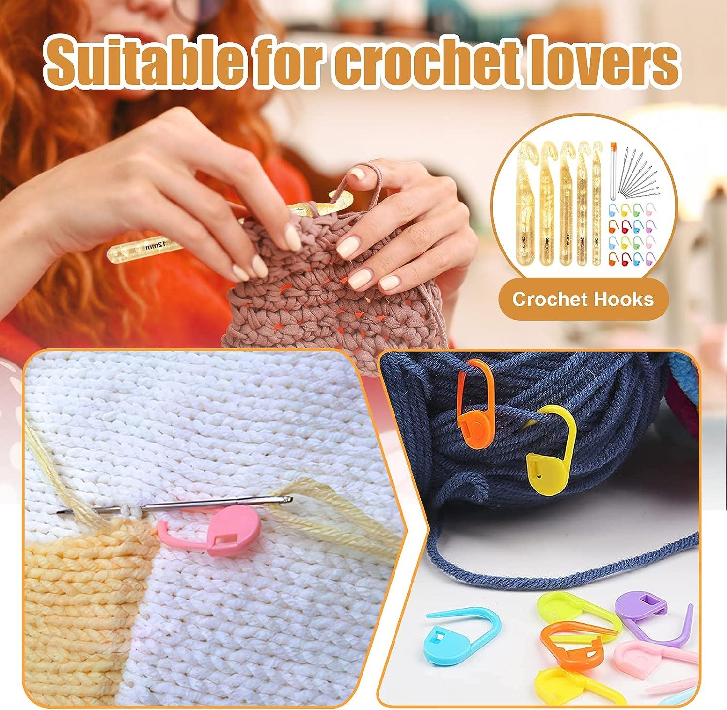  25 mm Crochet Hook, Large Crochet Hooks for Chunky