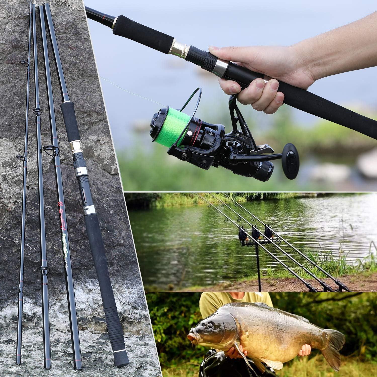 Soougayilang 3m Carbon Fiber Fishing Rod - Portable 4/5 Sections Carp Rod  for Salt & Fresh Water - Comfortable EVA Handle | Buy Now with Express  International Delivery | GoSupps.com