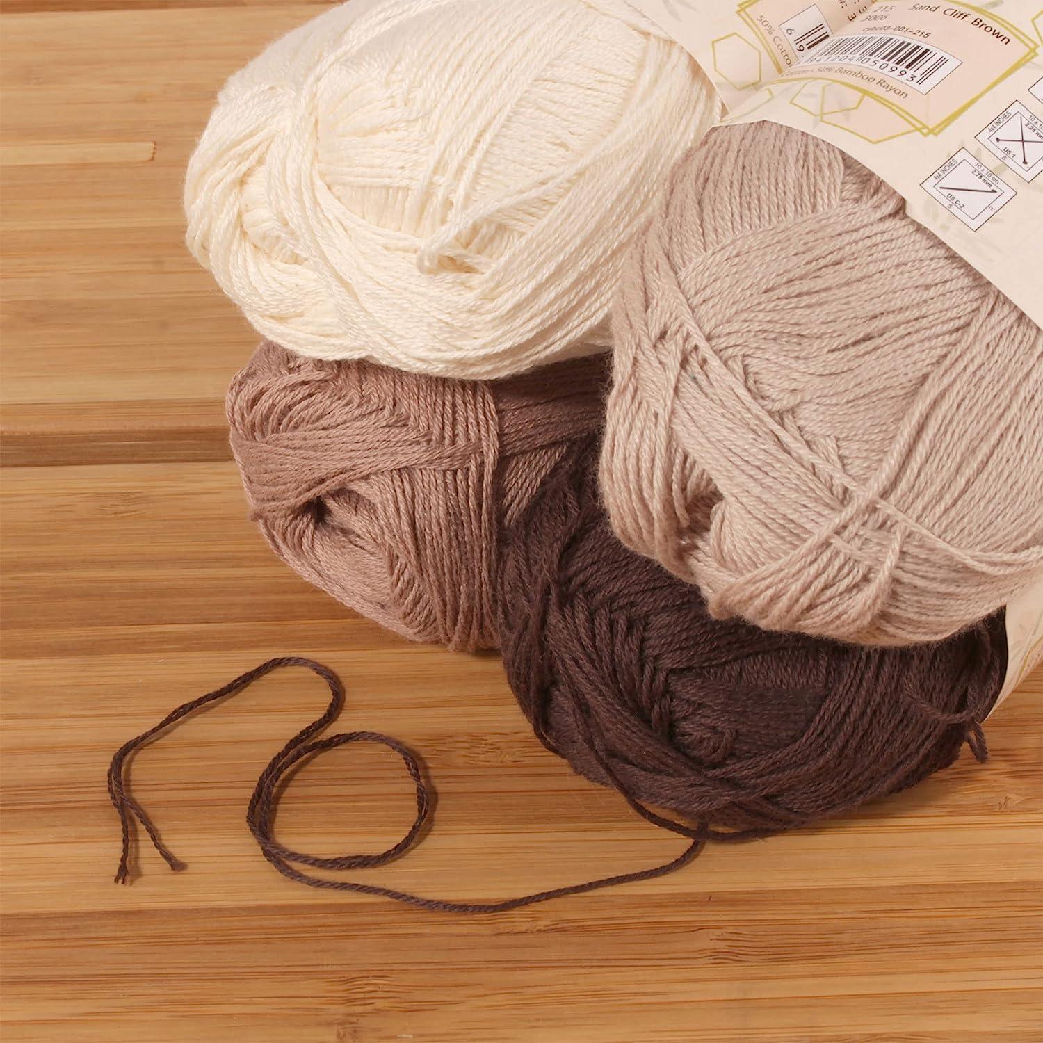 Home Clearance Sale Bamboo Cotton Knitting Wool Yarn - 50g