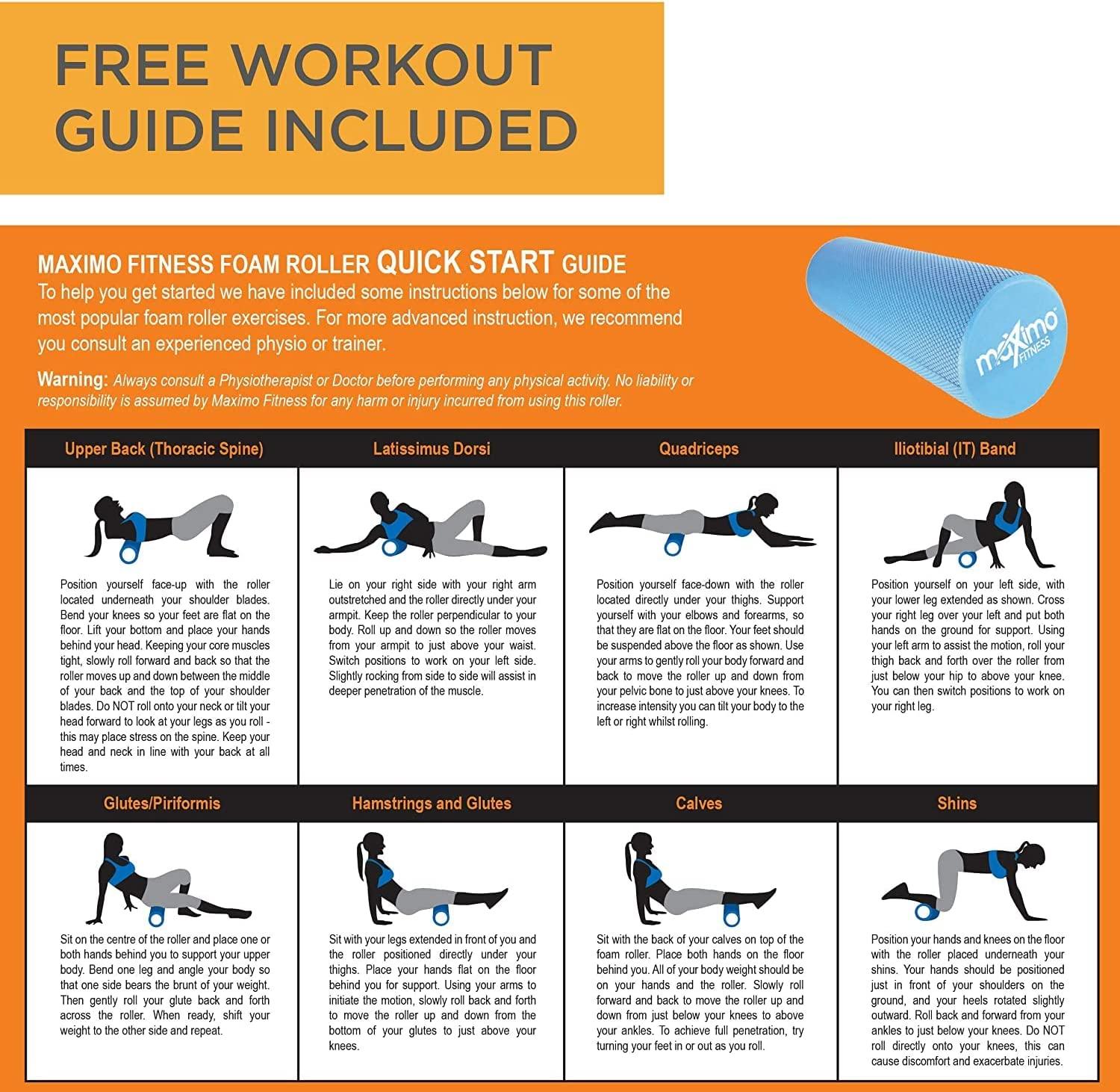 Foam roller store maximo fitness