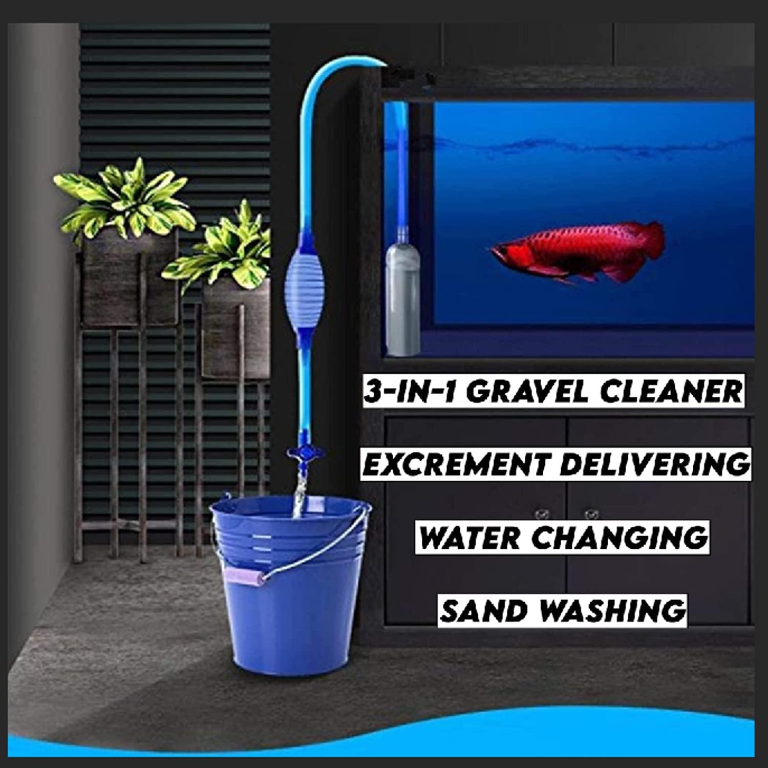 Aquarium Vacuum Cleaner, Aquarium Gravel Cleaner