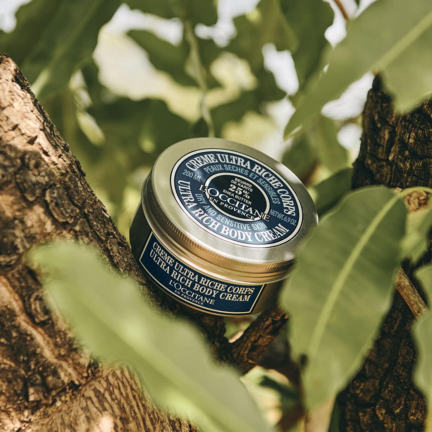 L'Occitane Ultra Rich Body Cream, Moisturizing & Smoothing Body Lotion