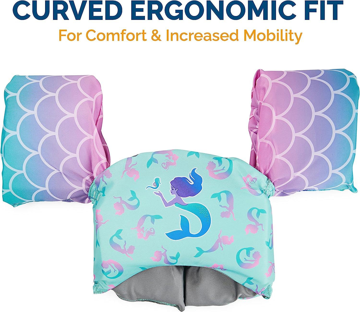 SwimWays Swim Trainer Kids Life Vest US Coast Guard Approved, Arm