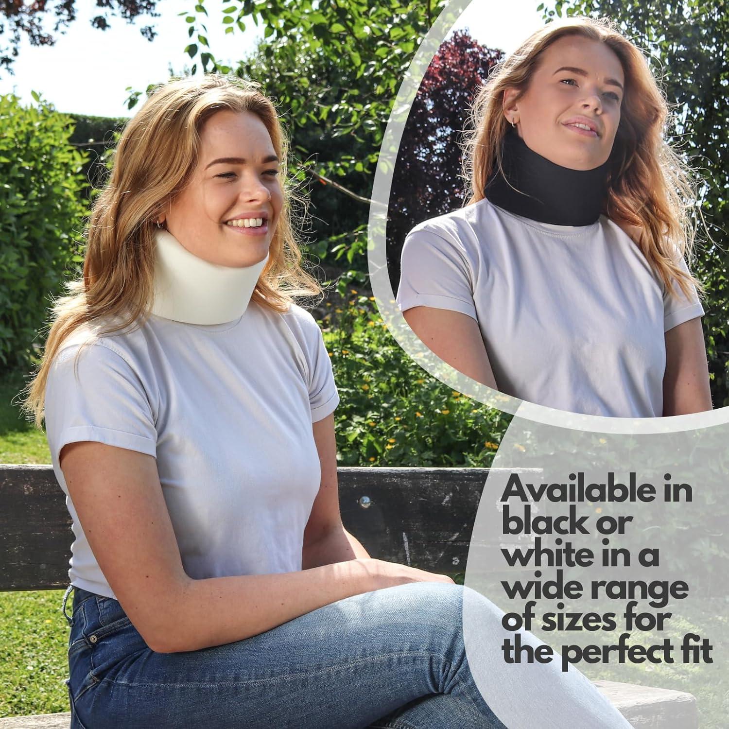 SOLACE BRACING Perfect Fit Neck Support (2 Colours/15 Sizes) British