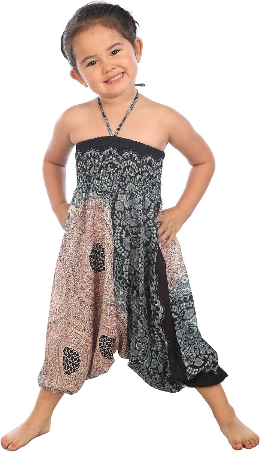 Nuofengkudu Femme Harem Pantalon Sarouel Thailande Vintage Print Hippie