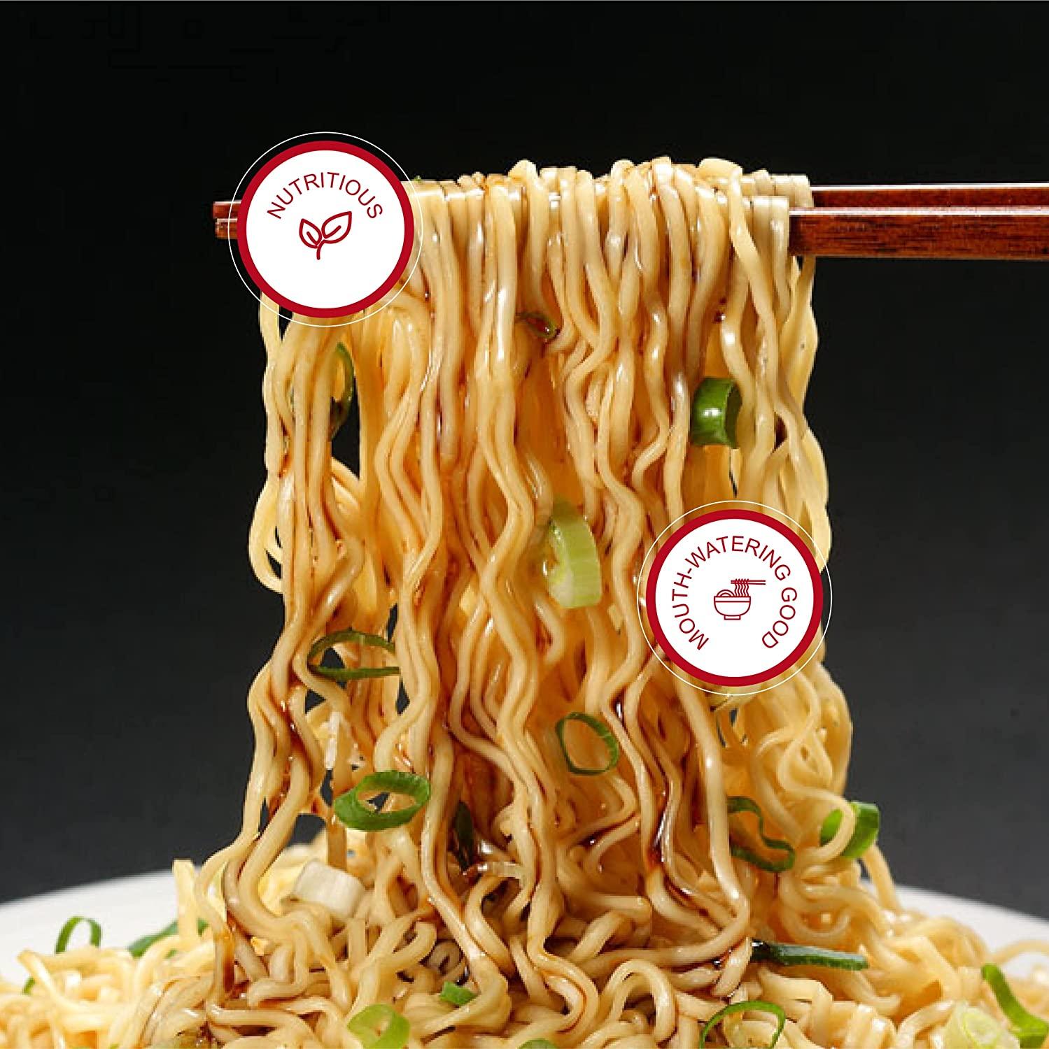 ASHA Healthy Ramen Noodles, Tainan Noodles with Original Sauce