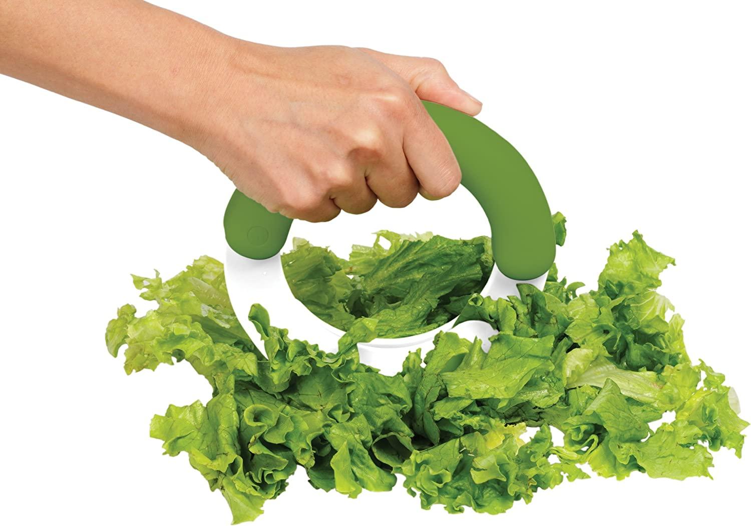 Chef'n SaladShears Lettuce Chopper White Effortlessly Cut and Chop