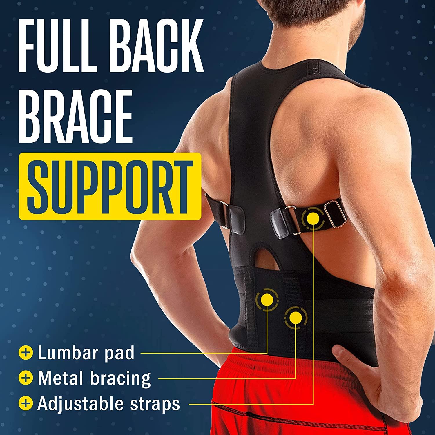 FlexGuard Posture Corrector for Women and Men - Back Brace for