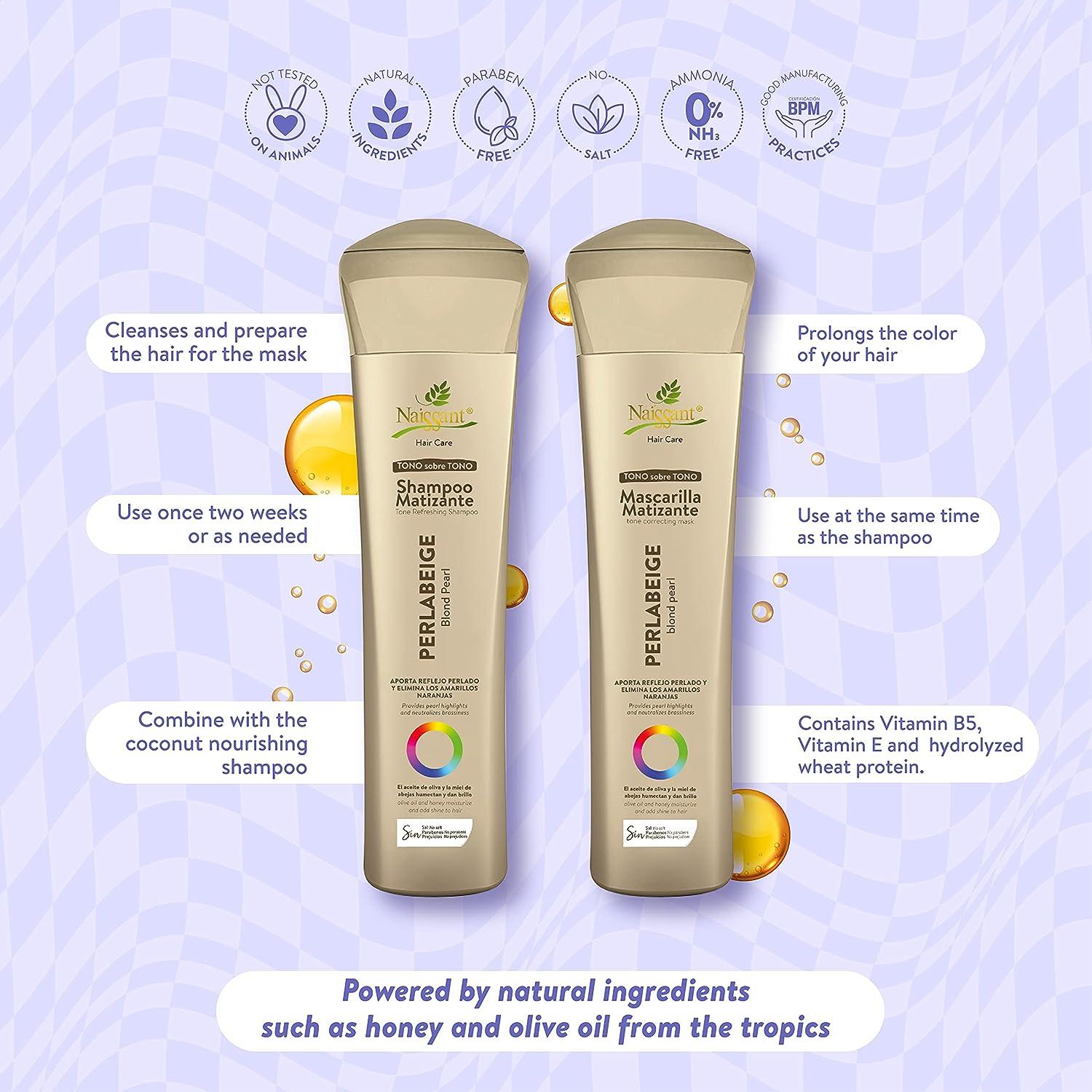 naissant Professional Hair Treatment Mask. Color Depositing Color Intensifier and Tone