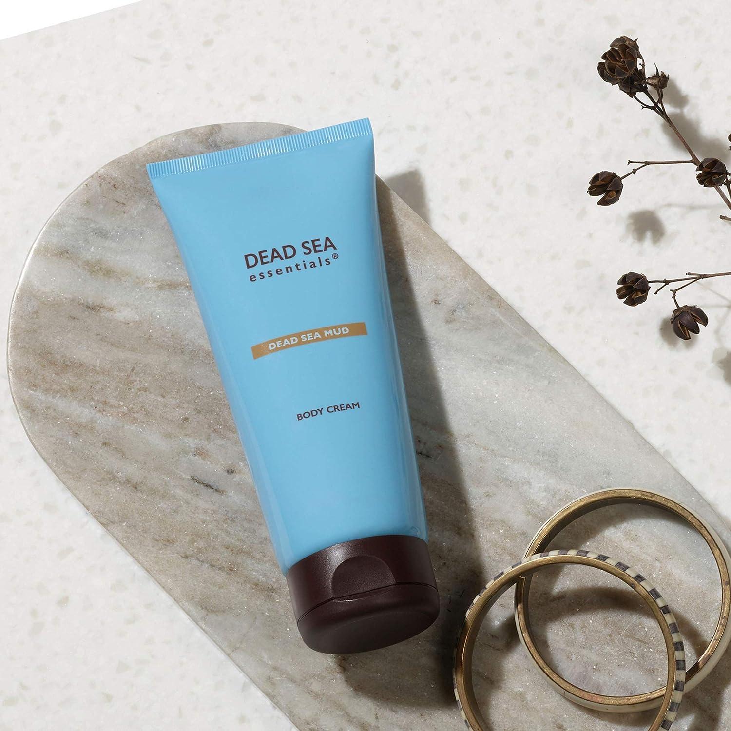 Dead Sea Essentials Mud Body Cream, Skincare Treatment for Dry and