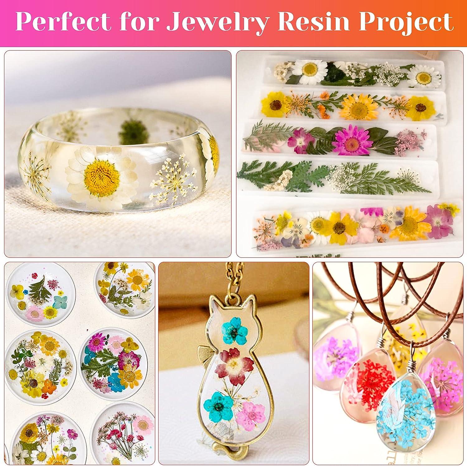 Mini Dried Flowers for Resin Jewelry, Natural Small Real Pressed