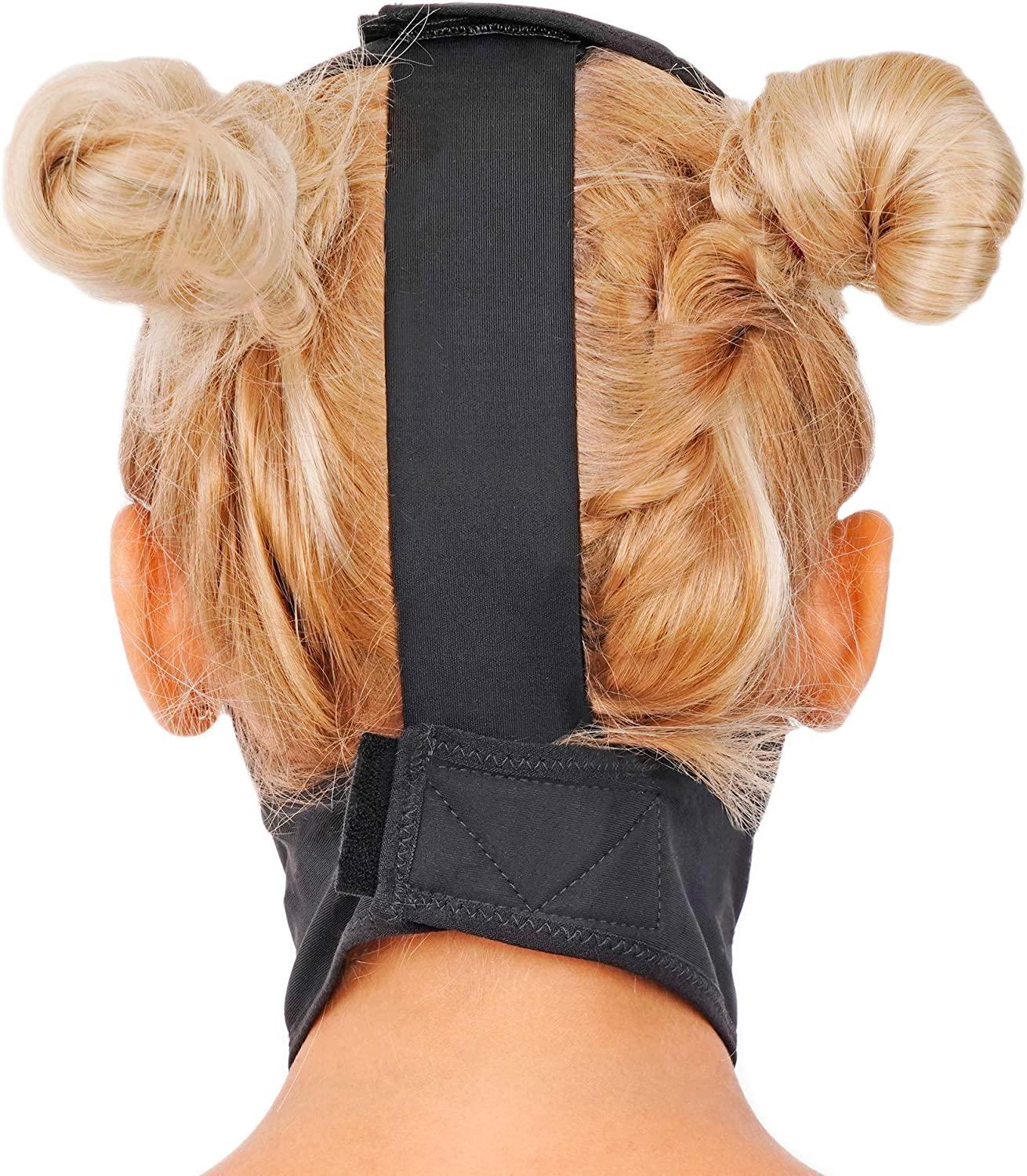 Chin Compression Garment After Liposuction Surgery Black Large Neck