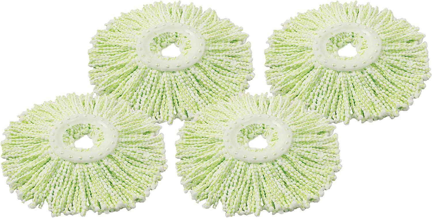 Libman 1164 Spin Mop Refill 4Pack Replacement Mop Heads for