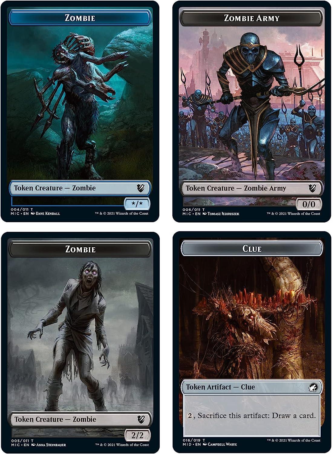 MTG Innistrad Midnight Hunt Commander Deck - Undead Unleashed (Blue-Black)  | Buy Now with Express International Delivery | GoSupps.com