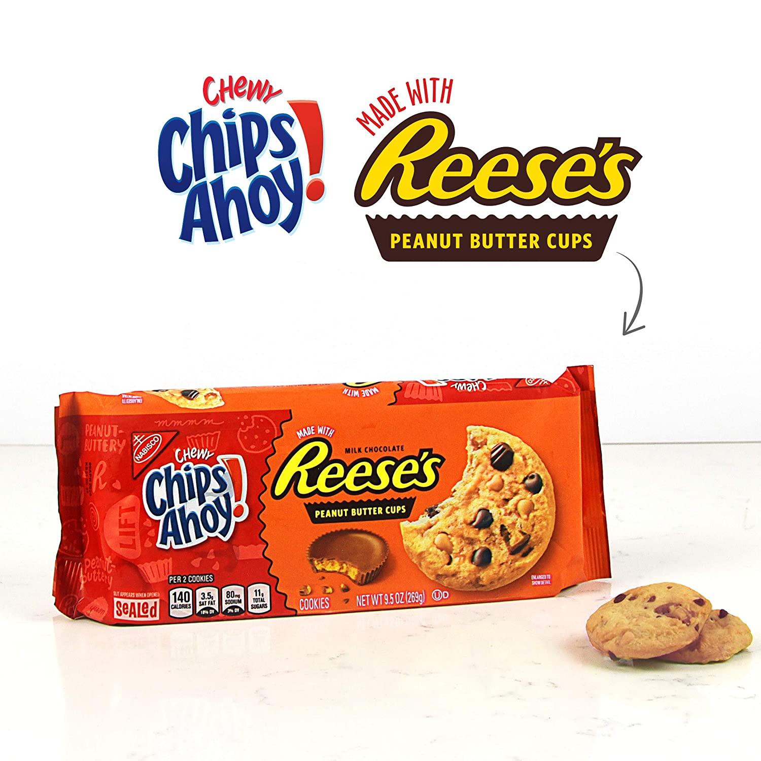 CHIPS AHOY! Mini Original Chocolate Chip Cookies, 12 Snack Packs