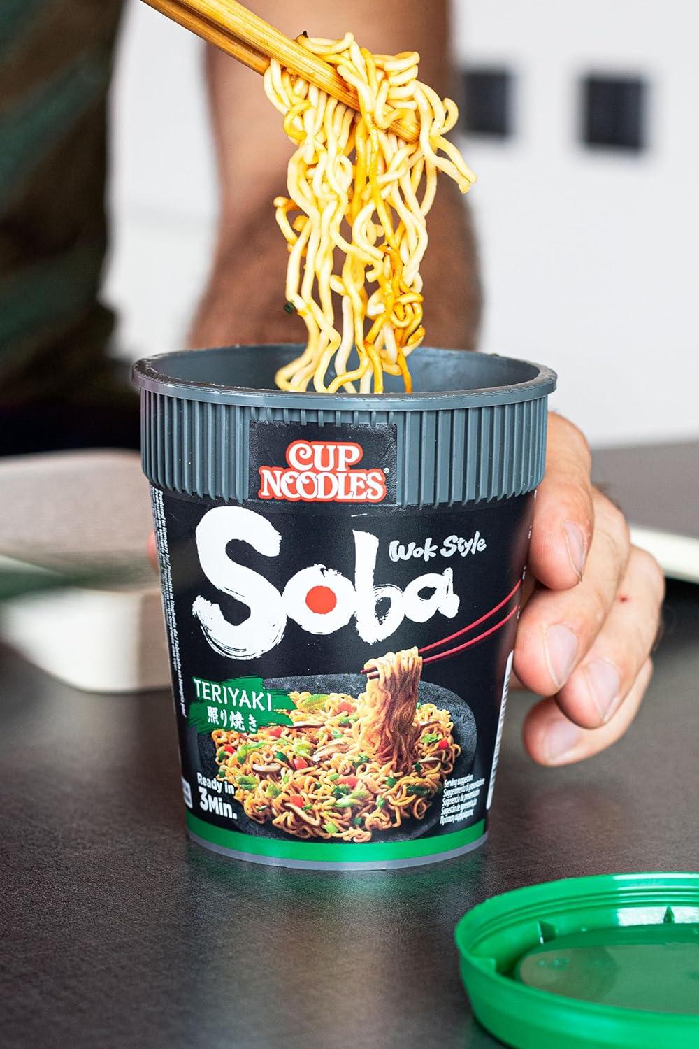 Buy Soba Nissin Cup Noodles - Teriyaki Wok Style Instant