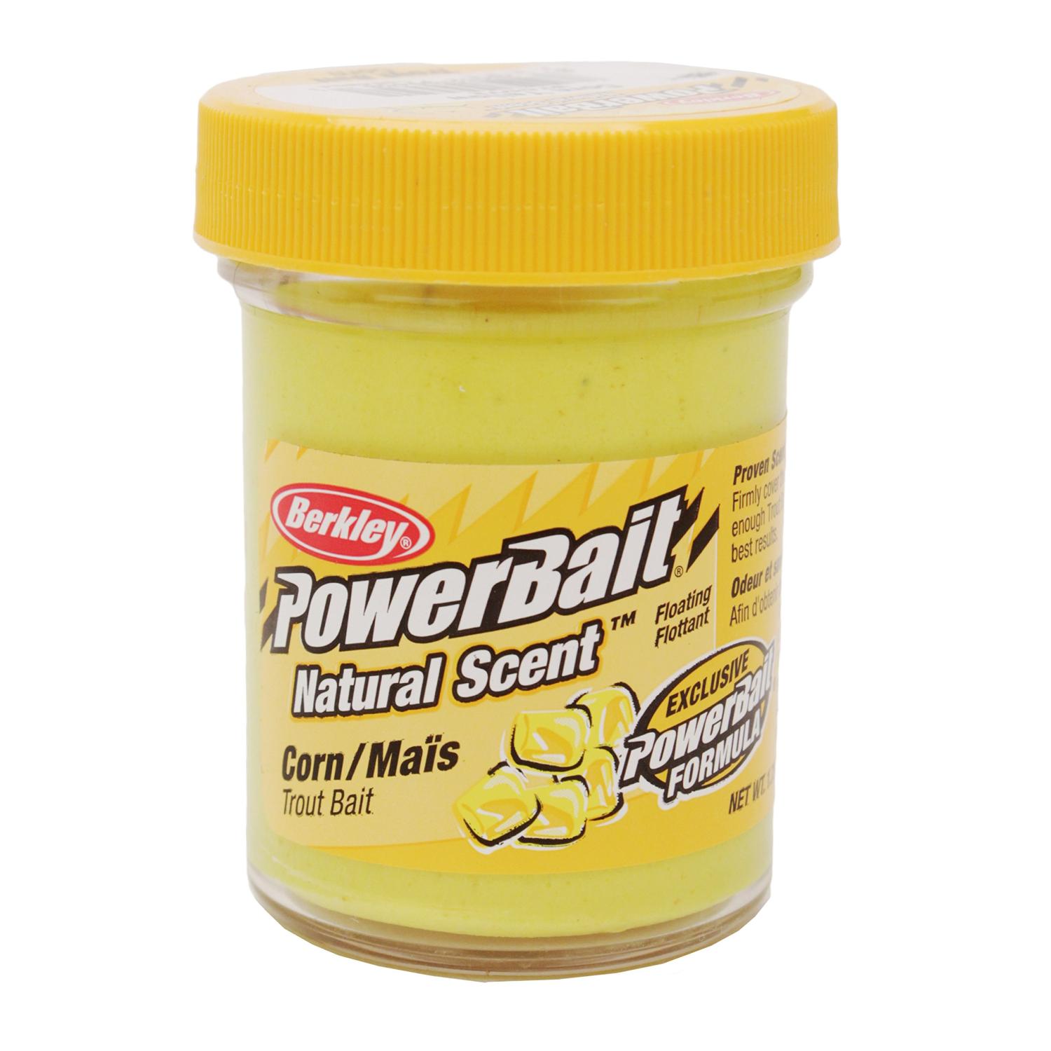 Berkley PowerBait Natural Glitter Trout Dough Fishing Bait , 1.8