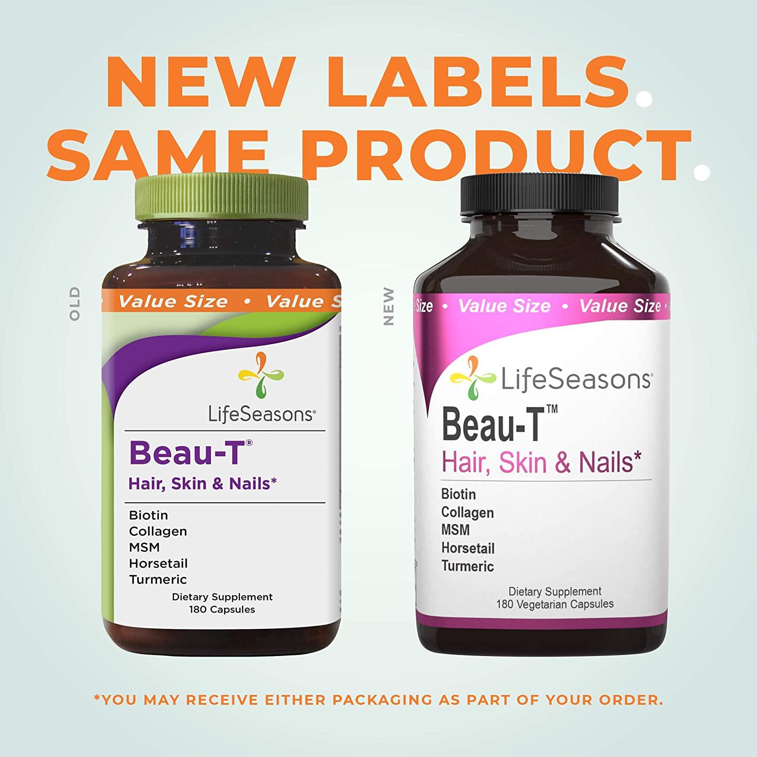 LifeSeasons BeauT Hair, Nail, and Skin Supplement Maintain