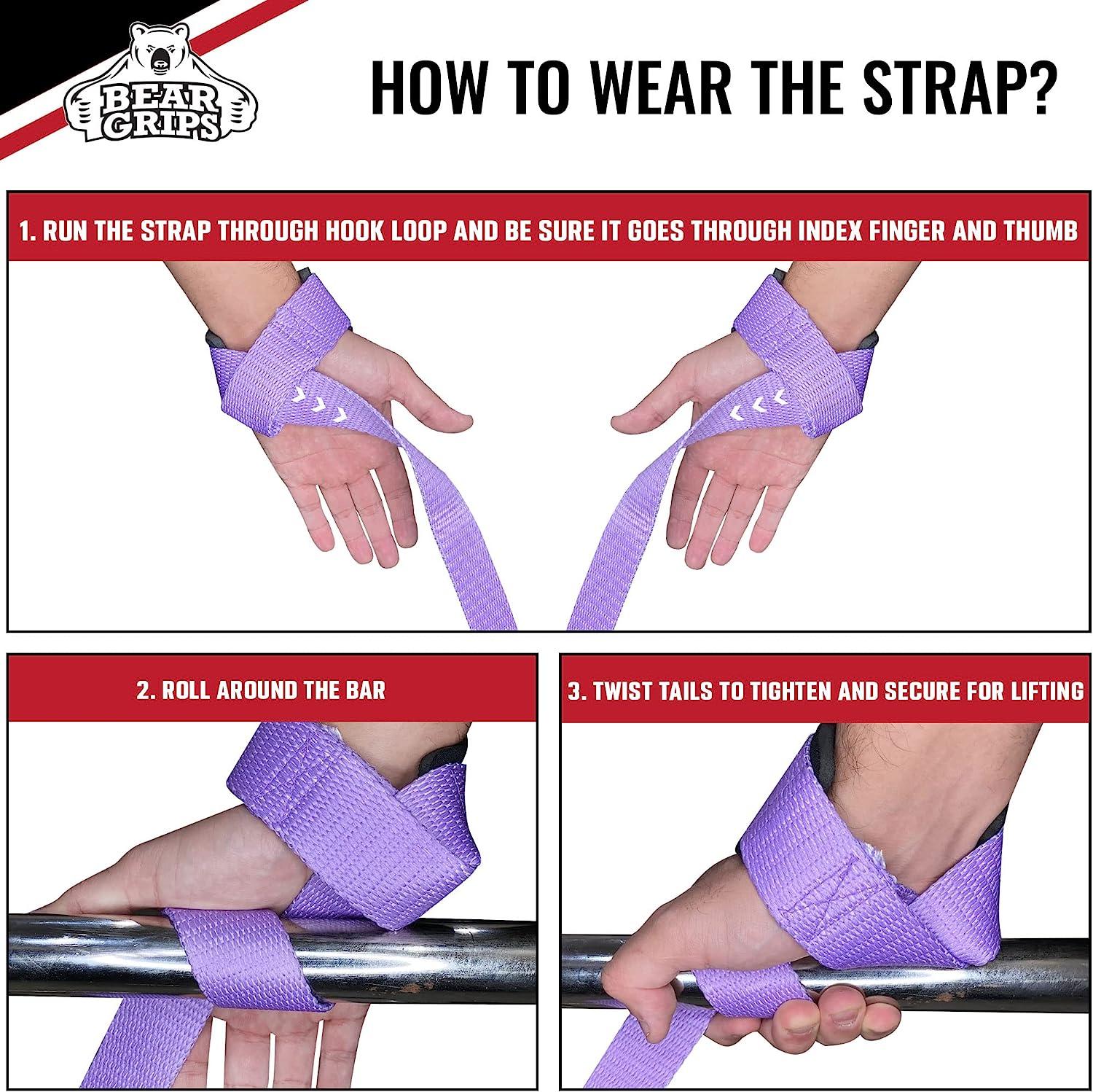 Bear Grips Lifting Straps - Thumbnail 4
