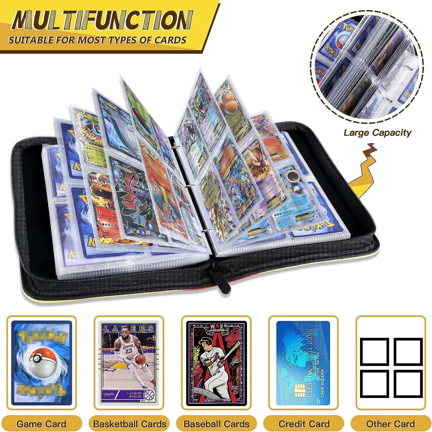 Elubbikok Trading Card Binder - Holds 480 Cards | 60 Removable Sleeves | Game Card Organizer for Boys and Girls | Great Gift Idea | Buy Now with Express International Delivery | GoSupps.com Elubbikok Trading Card Binder - Holds 480 Cards | 60 Removable Sleeves | Game Card Organizer for Boys and Girls | Great Gift Idea | Buy Now with Express International Delivery | GoSupps.com