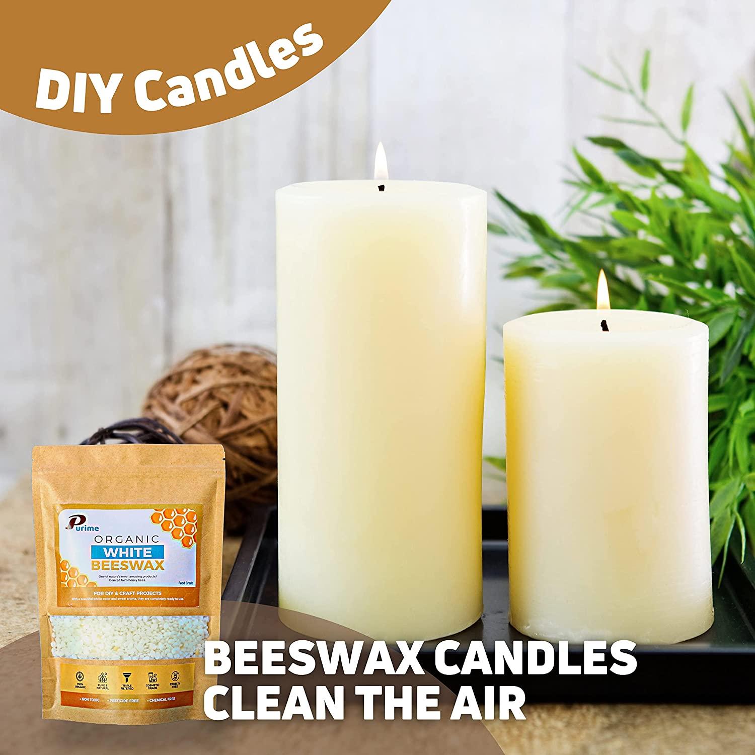 Organic Beeswax Pastilles, Candles & Beeswax
