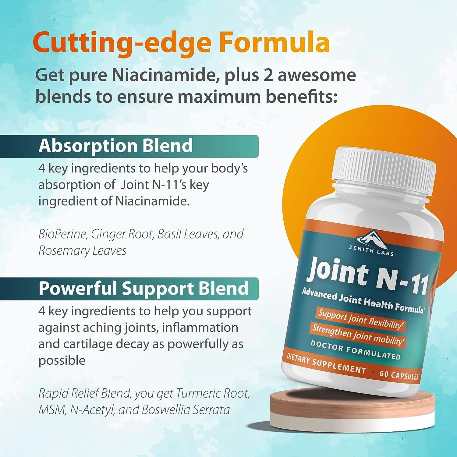 Joint N11 by Zenith Labs Joint Health Supplement