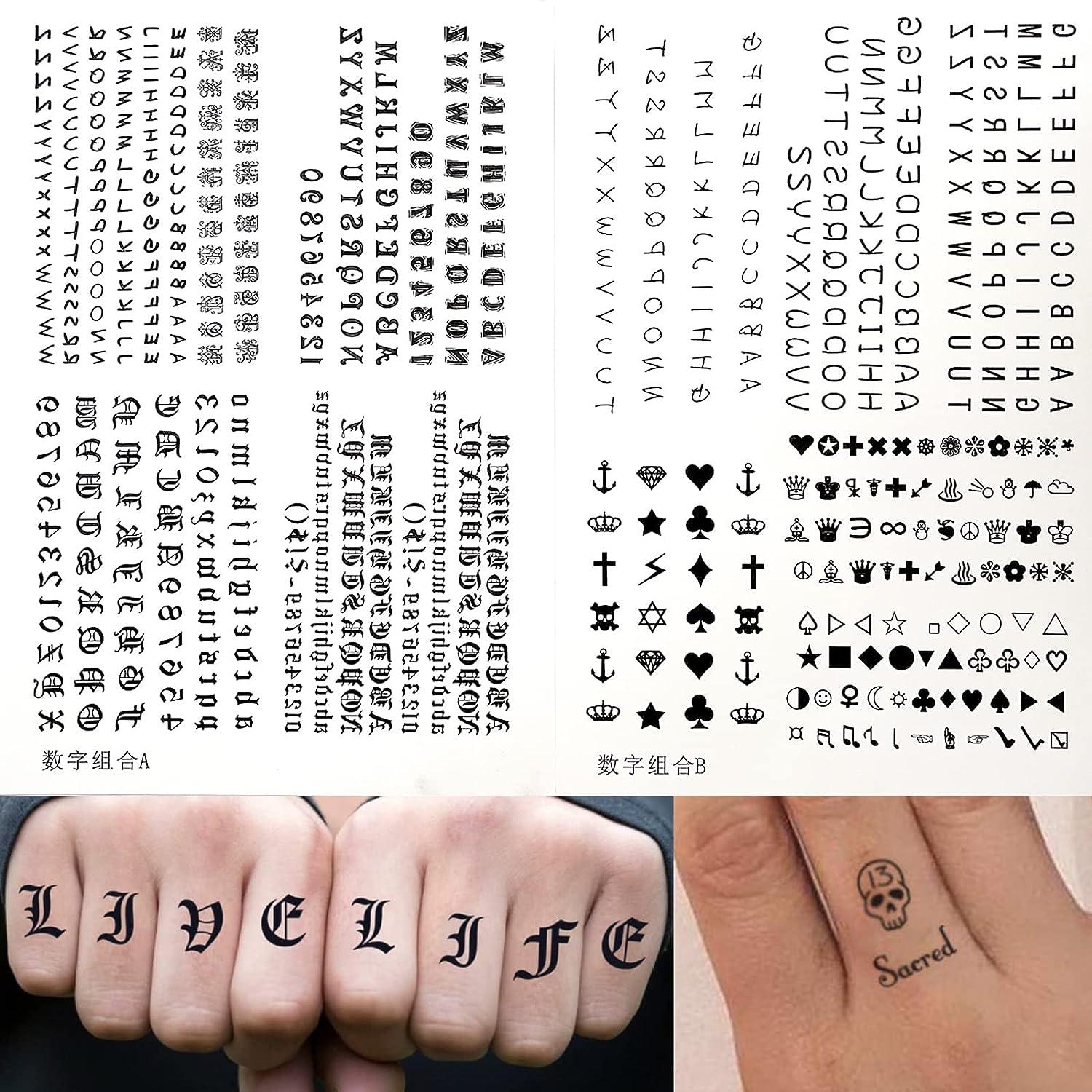 Temporary Tattoos For Men, Women, And Kids DIY Love Believe Fake Tattoos  From Soapsane, $5.08 | DHgate.Com