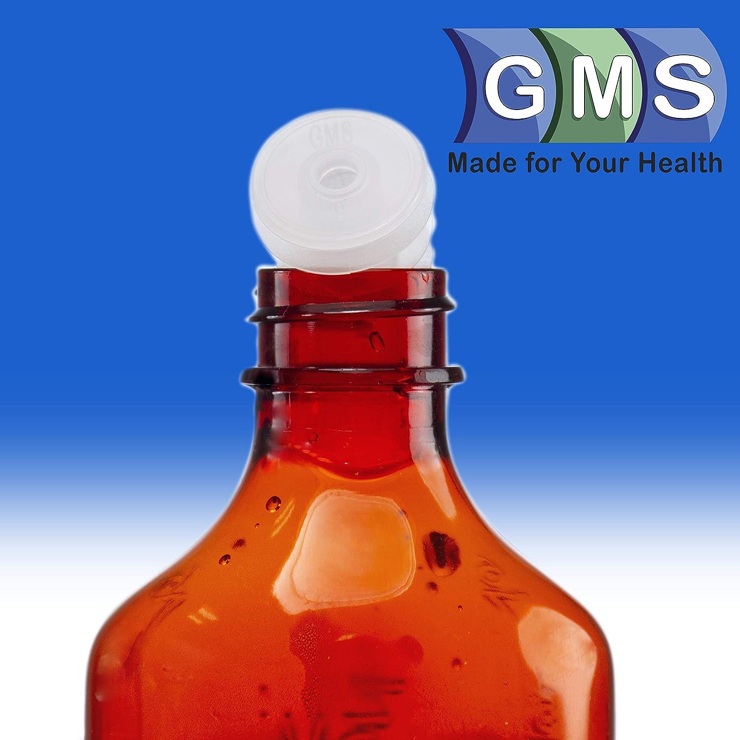 GMS Press in Bottle Adapter Plug for Oral Medication Syringes and