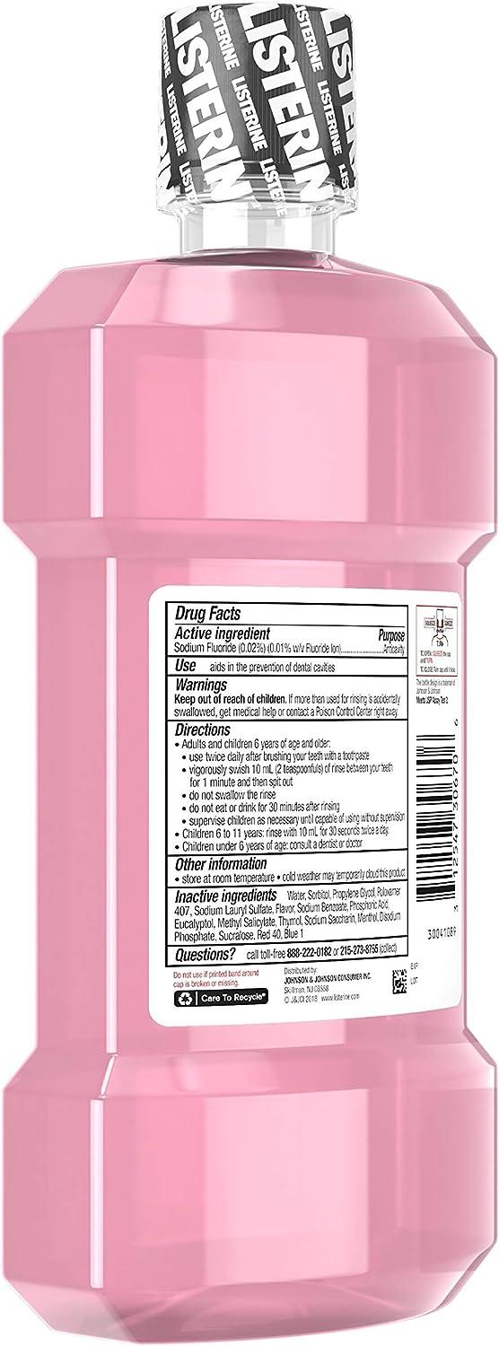 Dentyl Fresh Protect CPC Mouthwash, Alcohol Free Oral Rinse For Adults & Kids 6 Years , Mint & Strawberry, 500 Ml - View #8