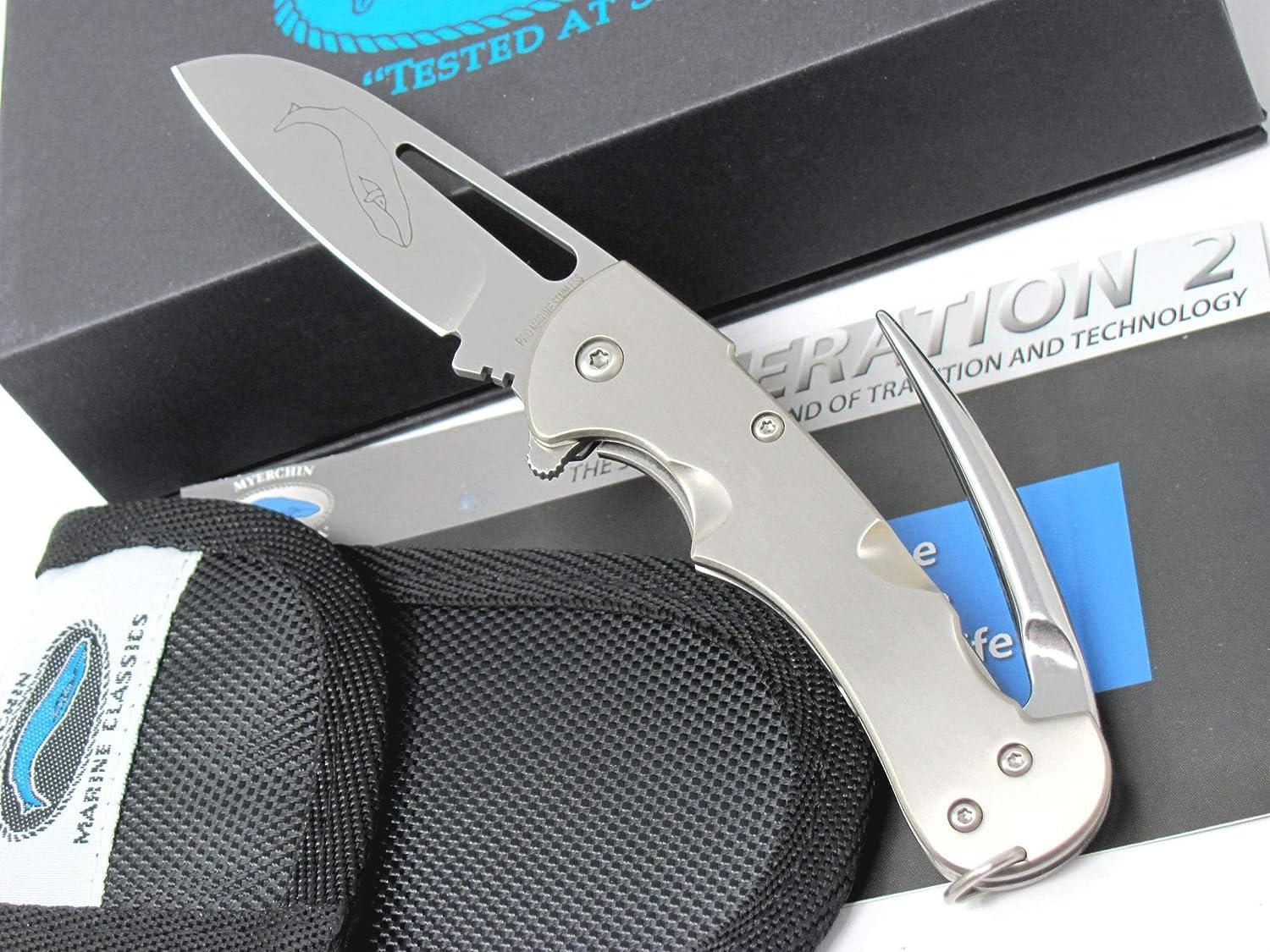 Myerchin Offshore Professional Crew Knife Standard Blade 