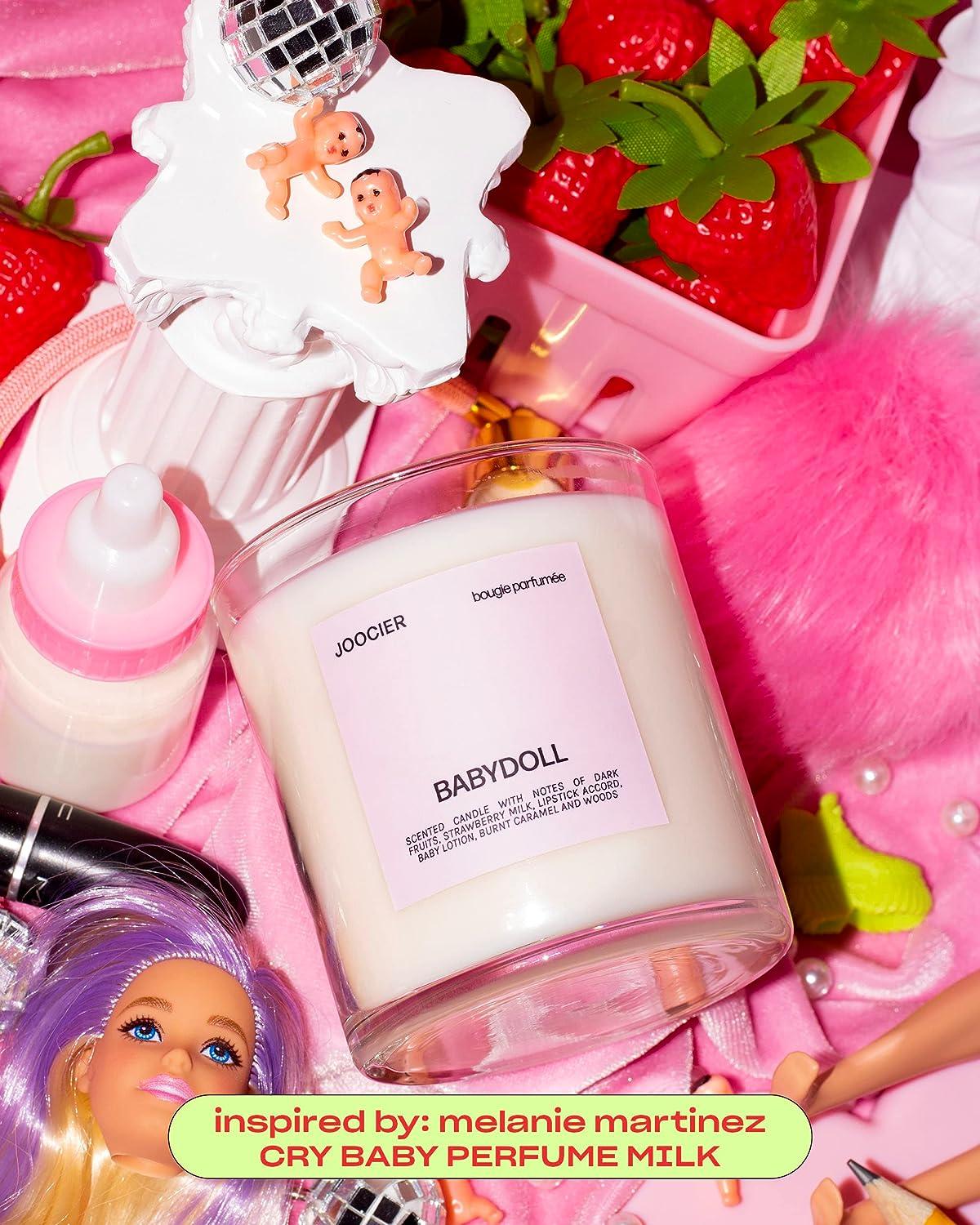 JOOCIER Babydoll Candle Strawberry Milk Dark Fruits Burnt