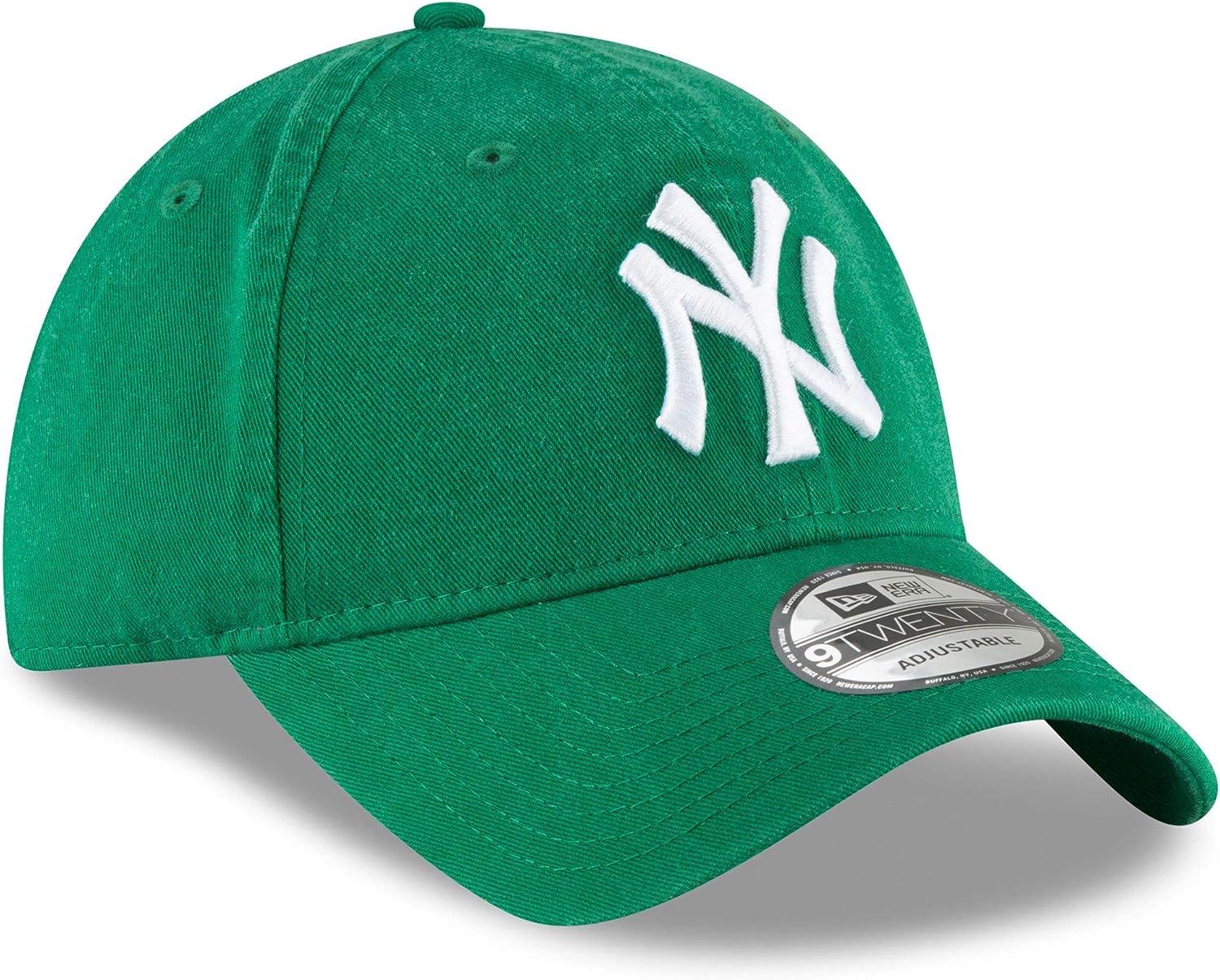green baseball cap yankees