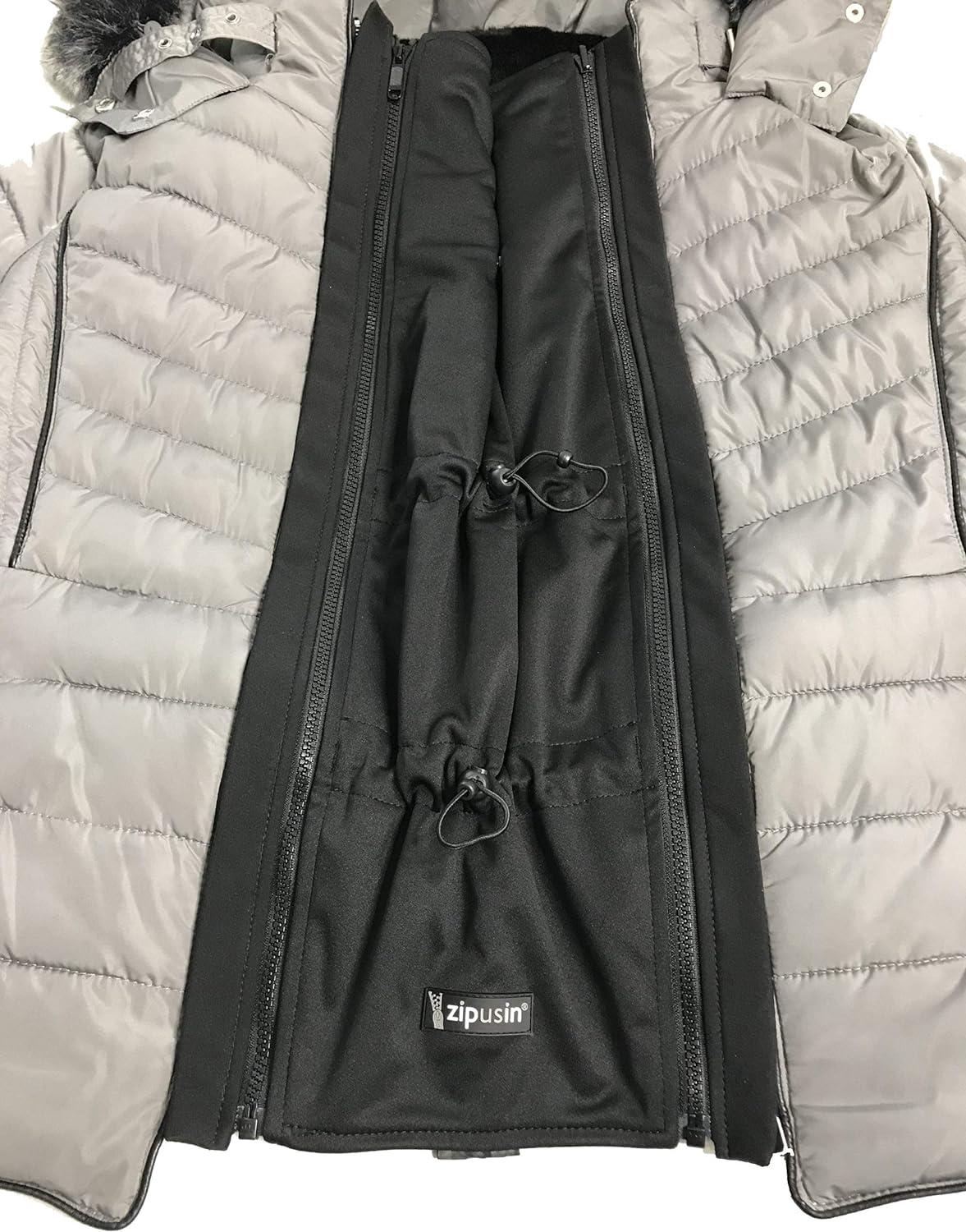 Zip Maternity Jacket Zipper Extender Make My Belly Fit Maternity