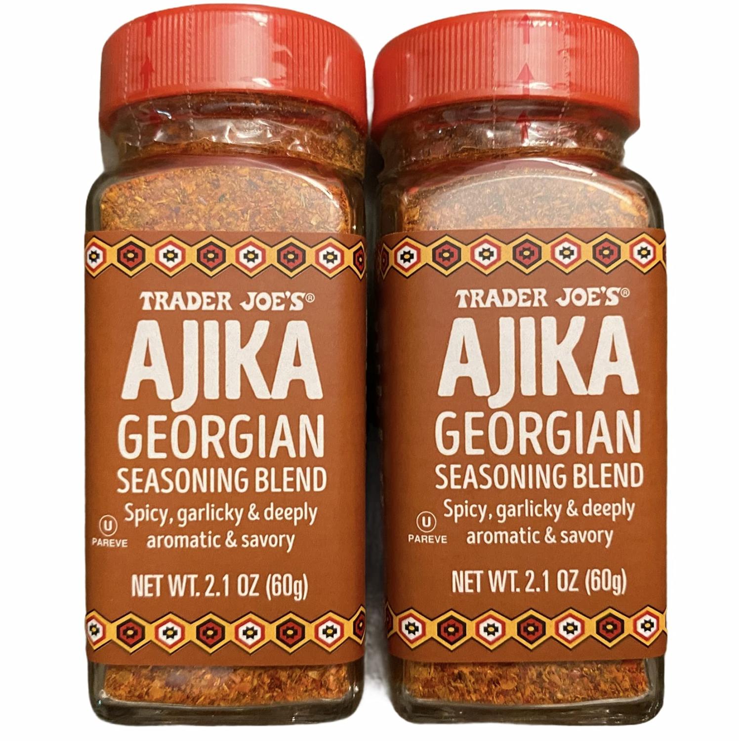 Trader Joe's Ajika Seasoning Blend (Pack of 2) Spicy Garlicky